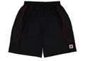 Syna Perforated Performance Shorts Black/Red
