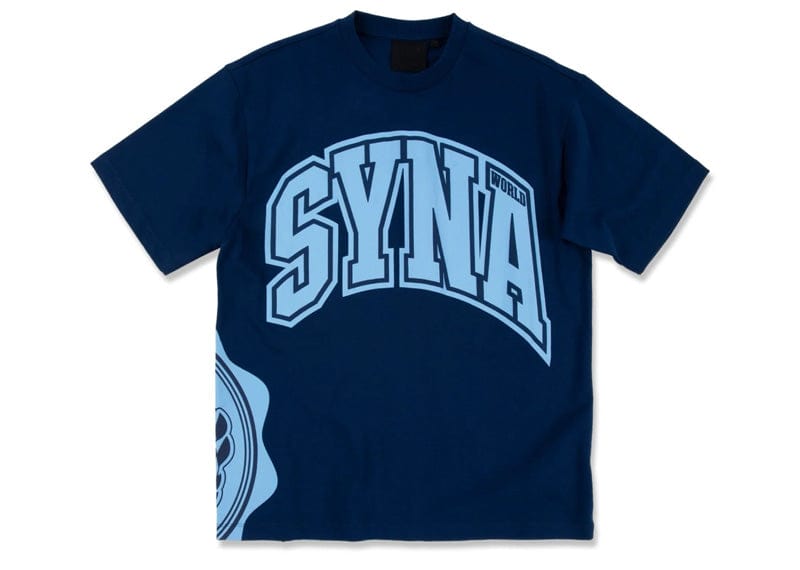 Syna World College Tee Navy