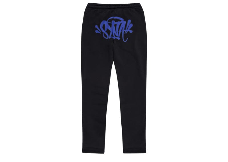 Syna World OG Sweatpants Black/Cobalt Blue