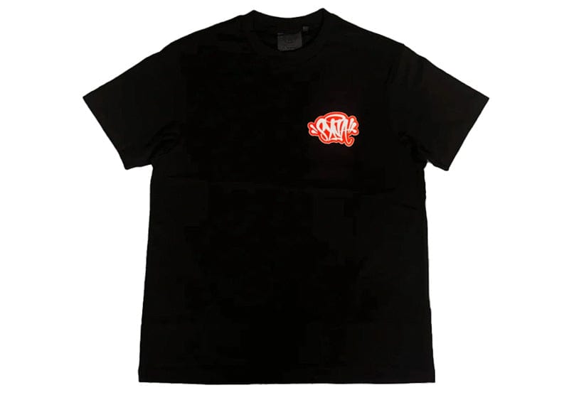 Syna World Sticker Tee Black