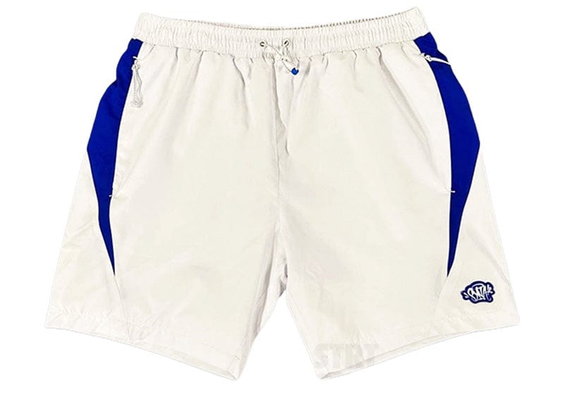 Syna World Vortex Woven Shorts White/Blue