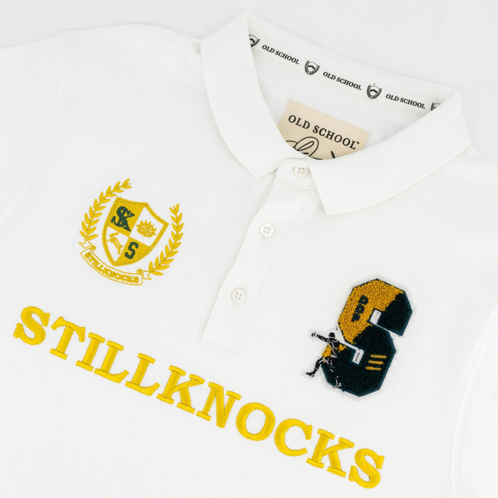 Stillknocks Real DDP SS Polo-White