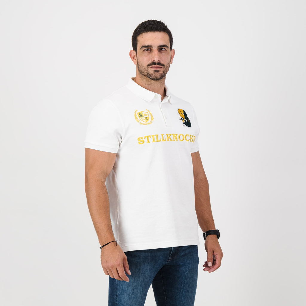 Stillknocks Real DDP SS Polo-White