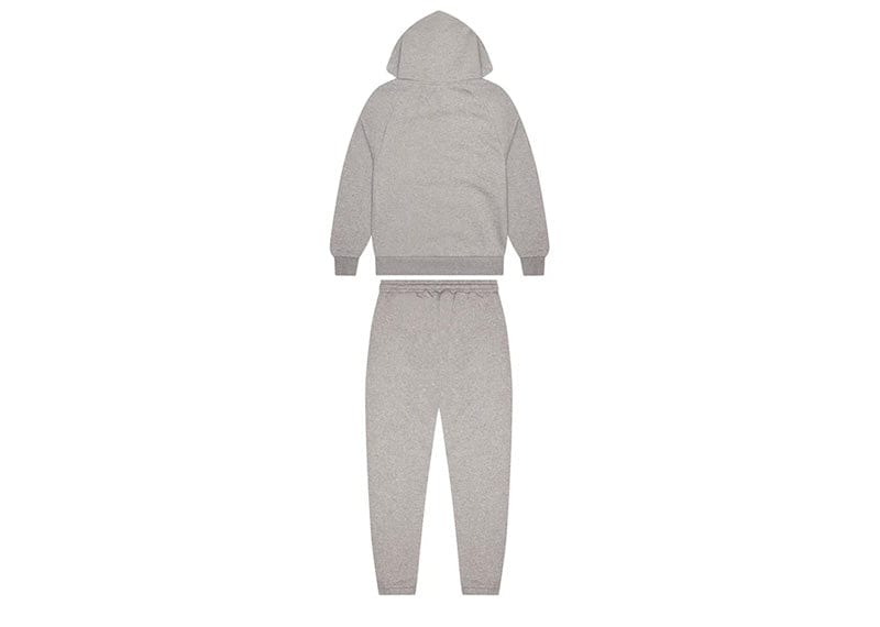 Trapstar Chenille Decoded Hoodie Tracksuit Grey/Light Blue