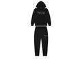 Trapstar Decoded Camo Hooded Tracksuit Blackout Edition
