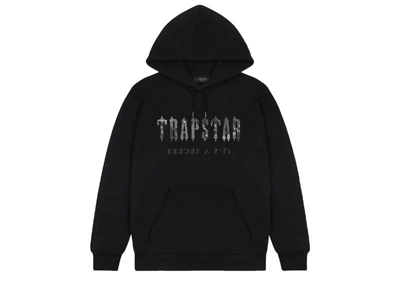 Trapstar Decoded Camo Hooded Tracksuit Blackout Edition
