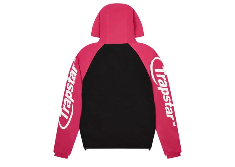 Trapstar Hyperdrive Windbreaker - Black/Hot Pink