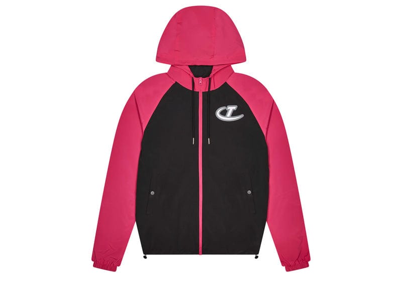 Trapstar Hyperdrive Windbreaker - Black/Hot Pink