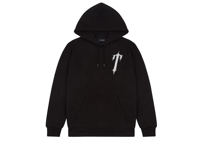 Trapstar Liquid Chrome Hoodie Black