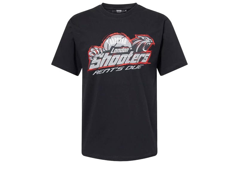 Trapstar x Nemzzz Shooters Crewneck Cotton Tee Black