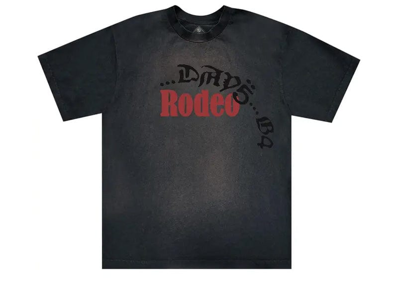 Travis Scott Cactus Jack x Sp5der Days Before Rodeo I Tee Black