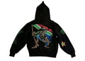 Travis Scott Circus Maximus SA 2025 Tour Hoodie Vintage Black