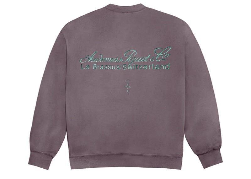 Travis Scott CJ x Audemars Piguet Logo II Crewneck Purple