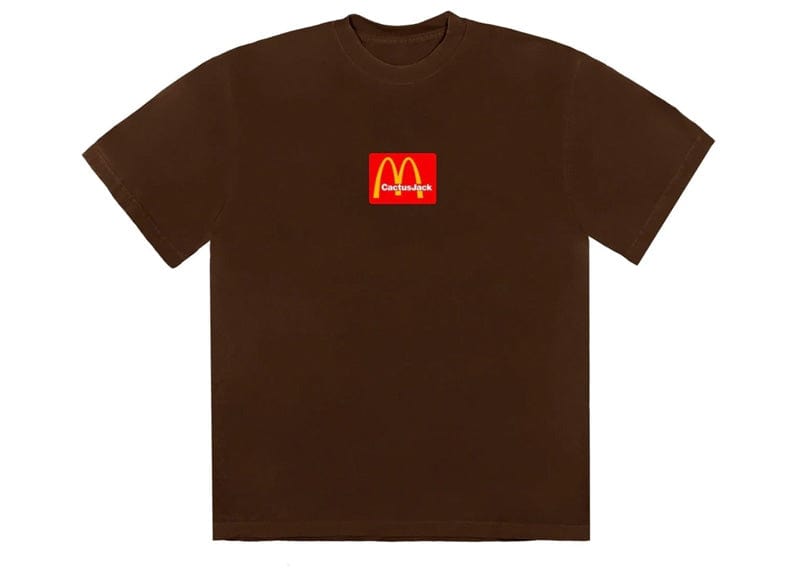 Travis Scott x McDonald's Sesame III T-shirt Brown