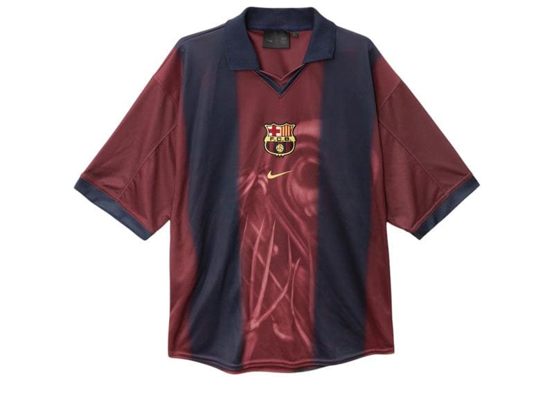 Travis Scott x Nike x FC Barcelona Retro 2000/01 Home Skeleton Jersey Multicolor