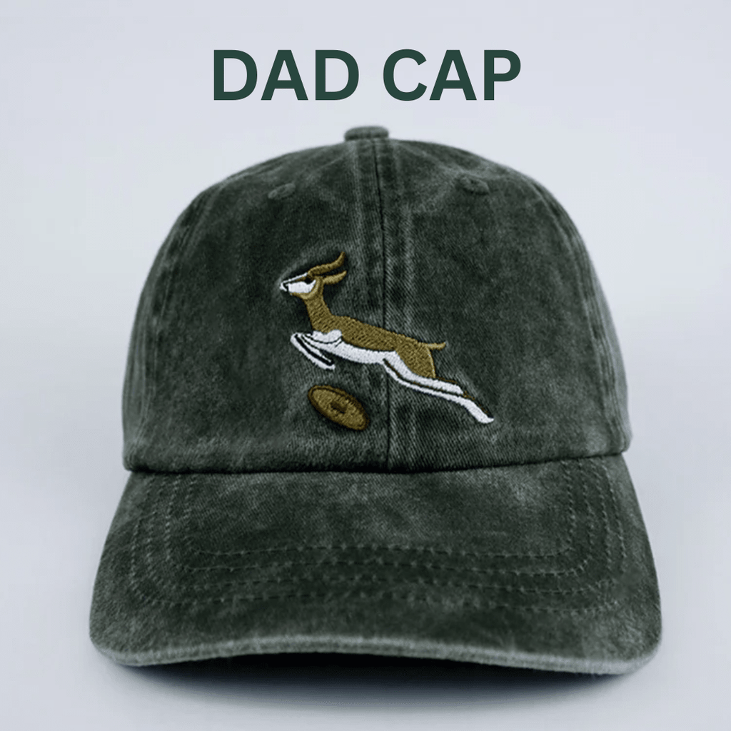 Springboks United Dad Cap Military Olive