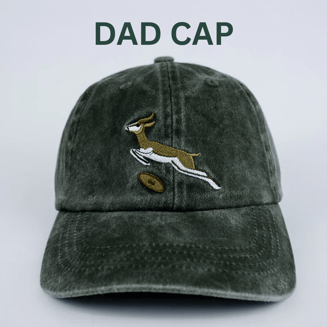Springboks United Dad Cap Military Olive