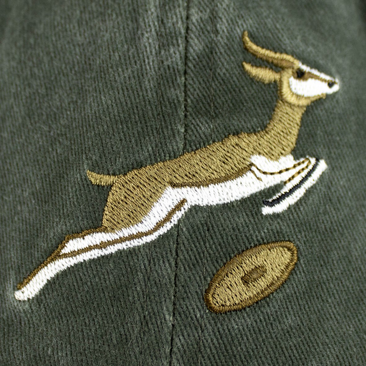 Springboks United Dad Cap Military Olive