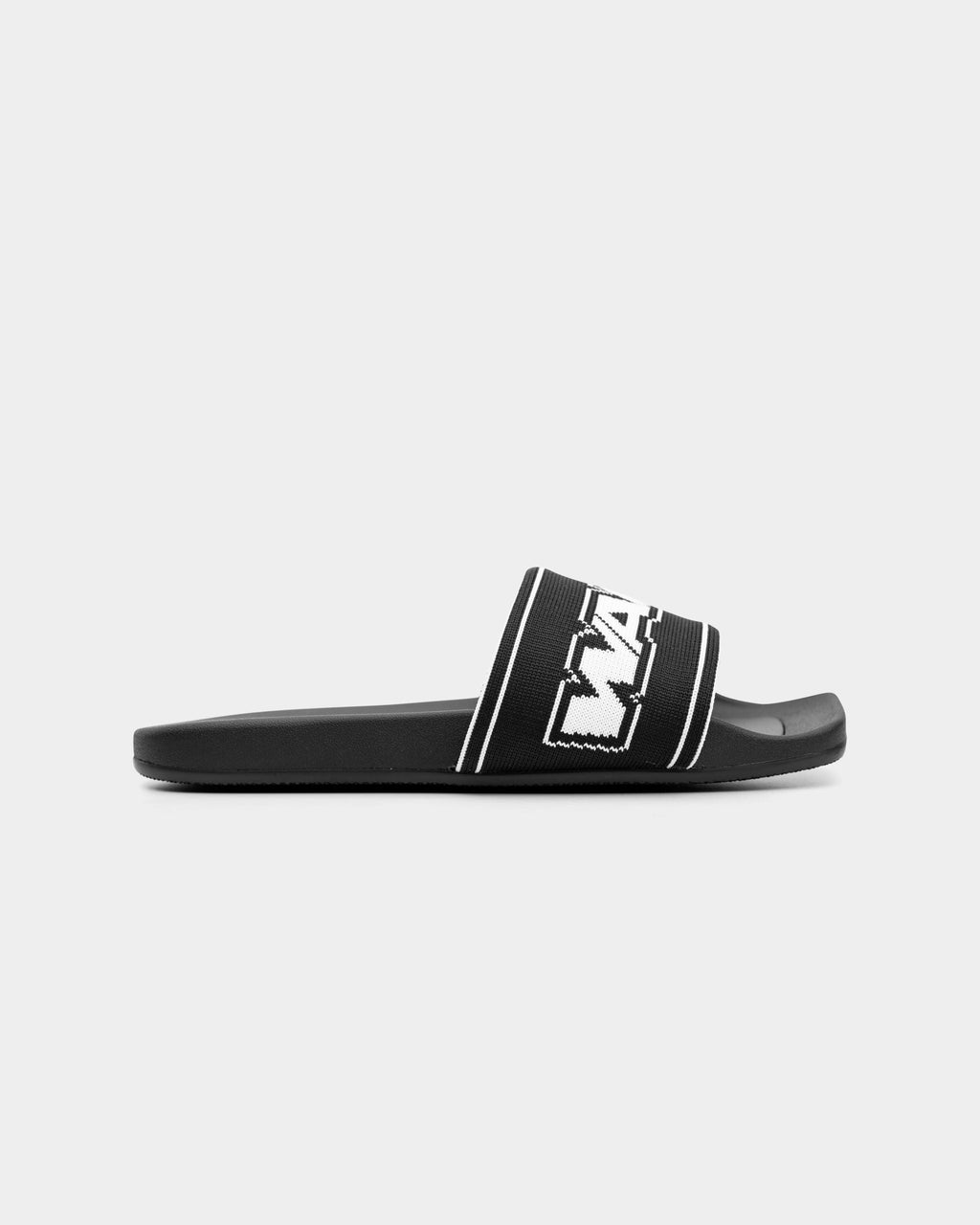 Alexander Wang AW Webbing Pool Slide Black | 30325S002-001