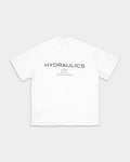Hydraulics Designed For Winners Oversized Fit T-Shirt White