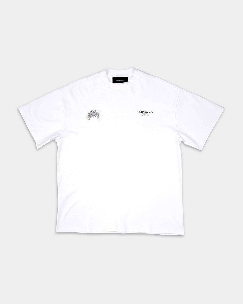Hydraulics Sneaker Tunnel Oversized Fit T-Shirt White