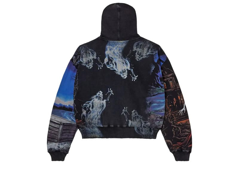 Vale Forever Ether Zip Up Hoodie Black