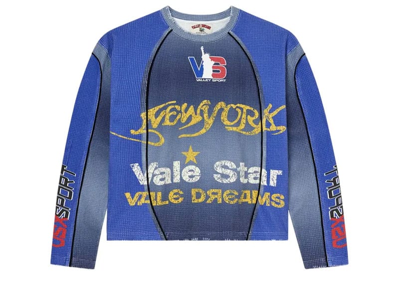 Vale Forever Star Long Sleeve Thermal Blue