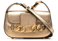 Valentino Garavani VLogo Chain Leather Shoulder Bag (No Box)