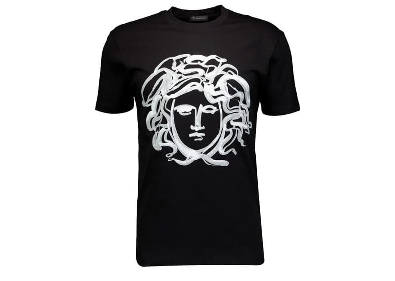 Versace Medusa Portrait Tee Black