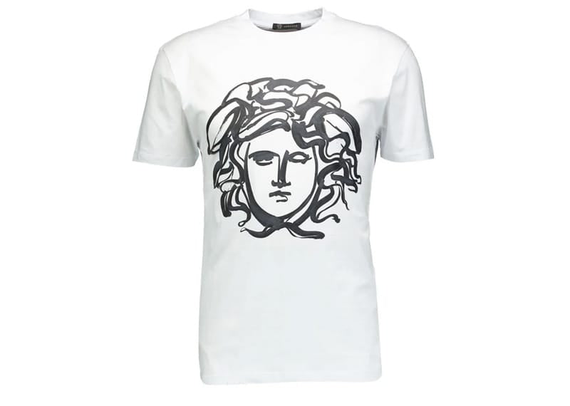 Versace Medusa Portrait Tee White