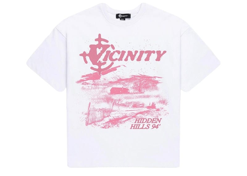 Vicinity 94 Tee Pink White