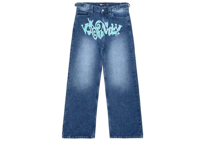 Vicinity Havoc Denim Dark Blue Turquoise