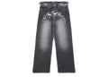 Vicinity Outlined Mirage Denim Grey White