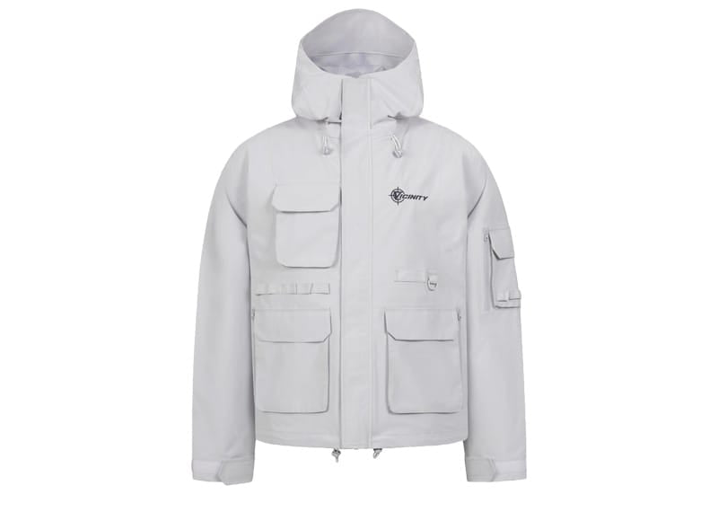 Vicinity Windbreaker Light Grey