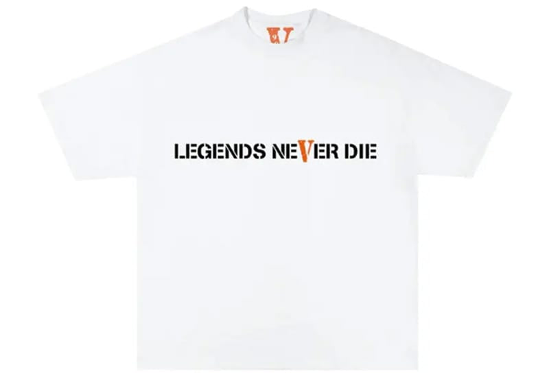 Vlone x Juice WRLD Legends Never Die 999 T-Shirt White