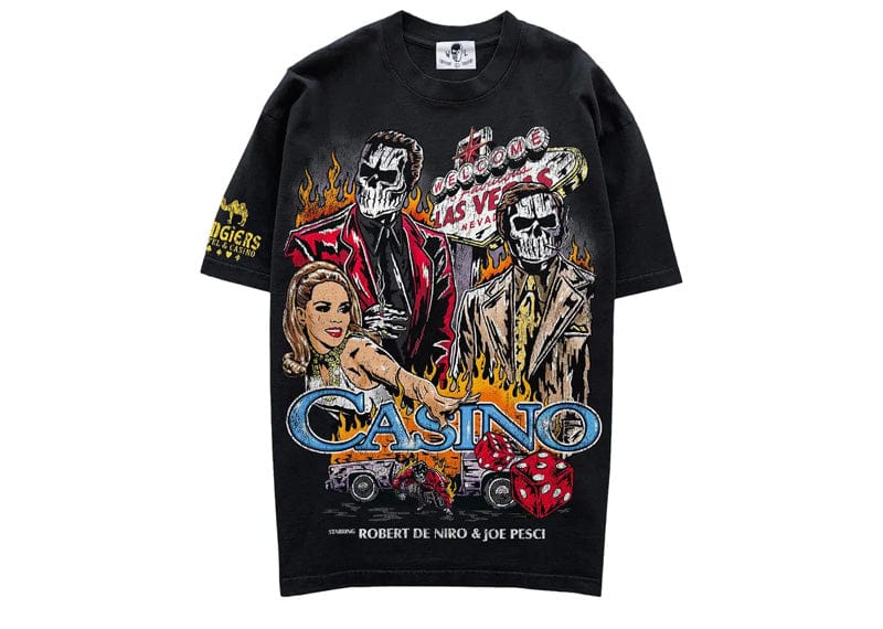 Warren Lotas Casino Tee Black