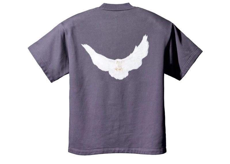 Yeezy Gap Engineered By Balenciaga Dove Padded Heavy Fleece Removable Shoulder Pads Tee Black