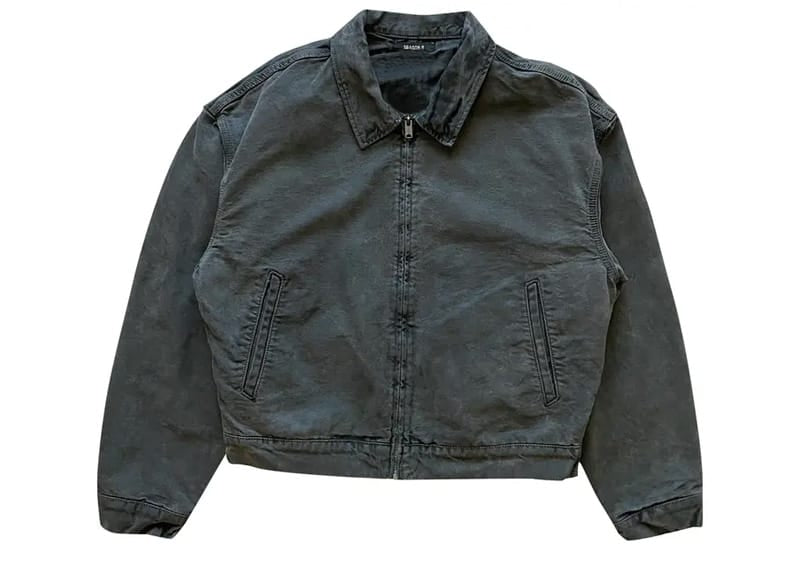 Yeezy Season 6 Canvas Work Jacket Black