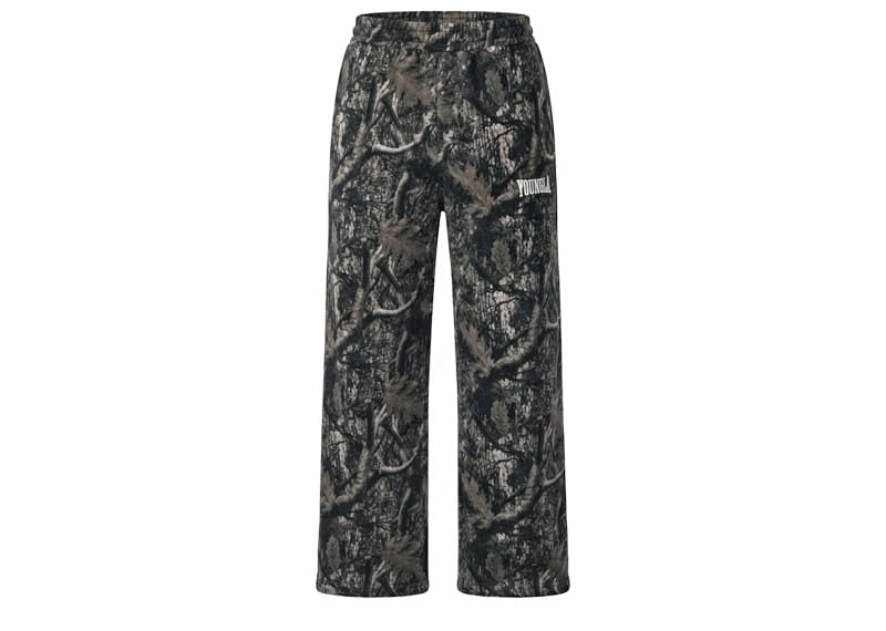 Young LA Dark Tree Camo Baggy Sweatpants